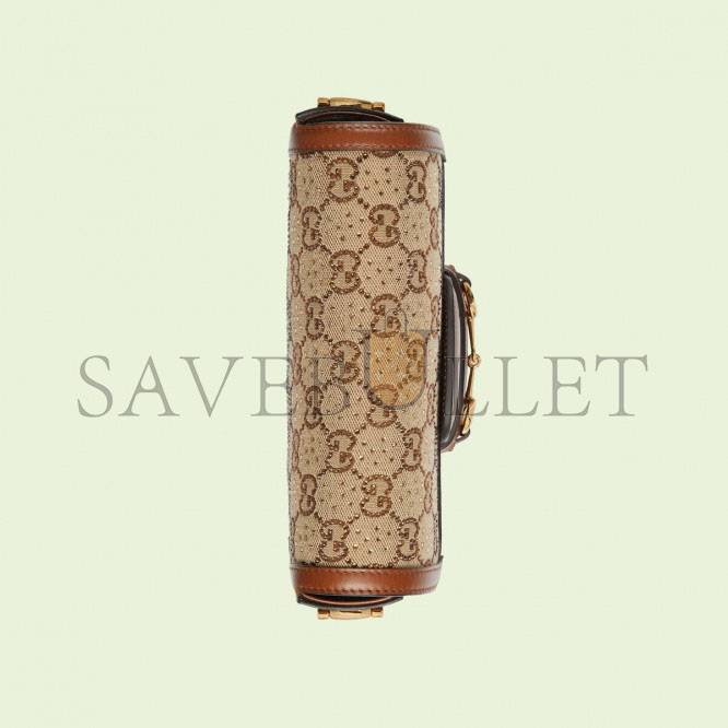 GUCCI HORSEBIT 1955 GG MINI BAG 675801  (20.5*14*5cm)