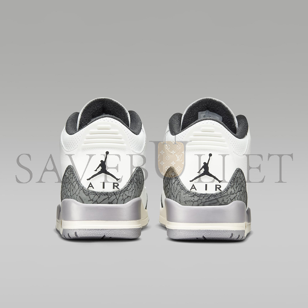 NIKE AIR JORDAN 3 CEMENT GREY CT8532-106