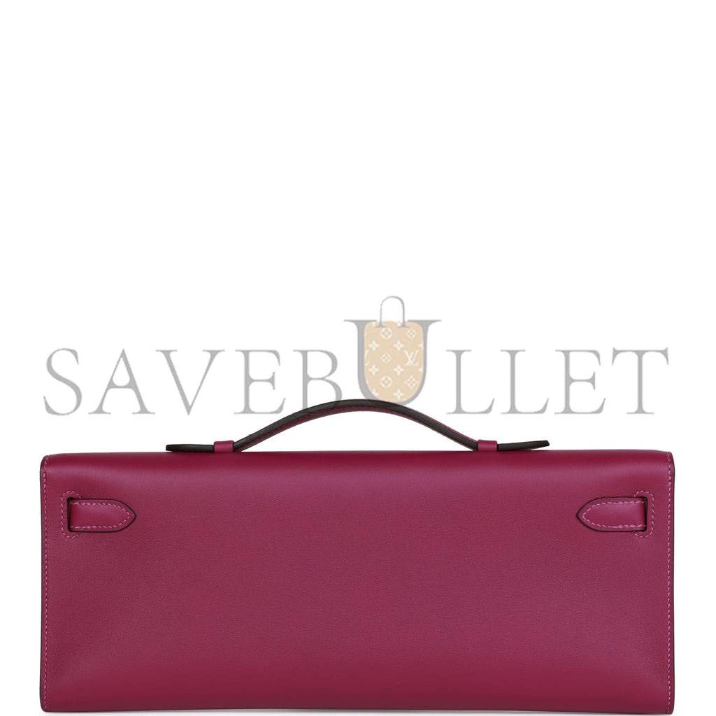 HERMES KELLY CUT ANEMONE SWIFT GOLD HARDWARE (31*12*3cm)